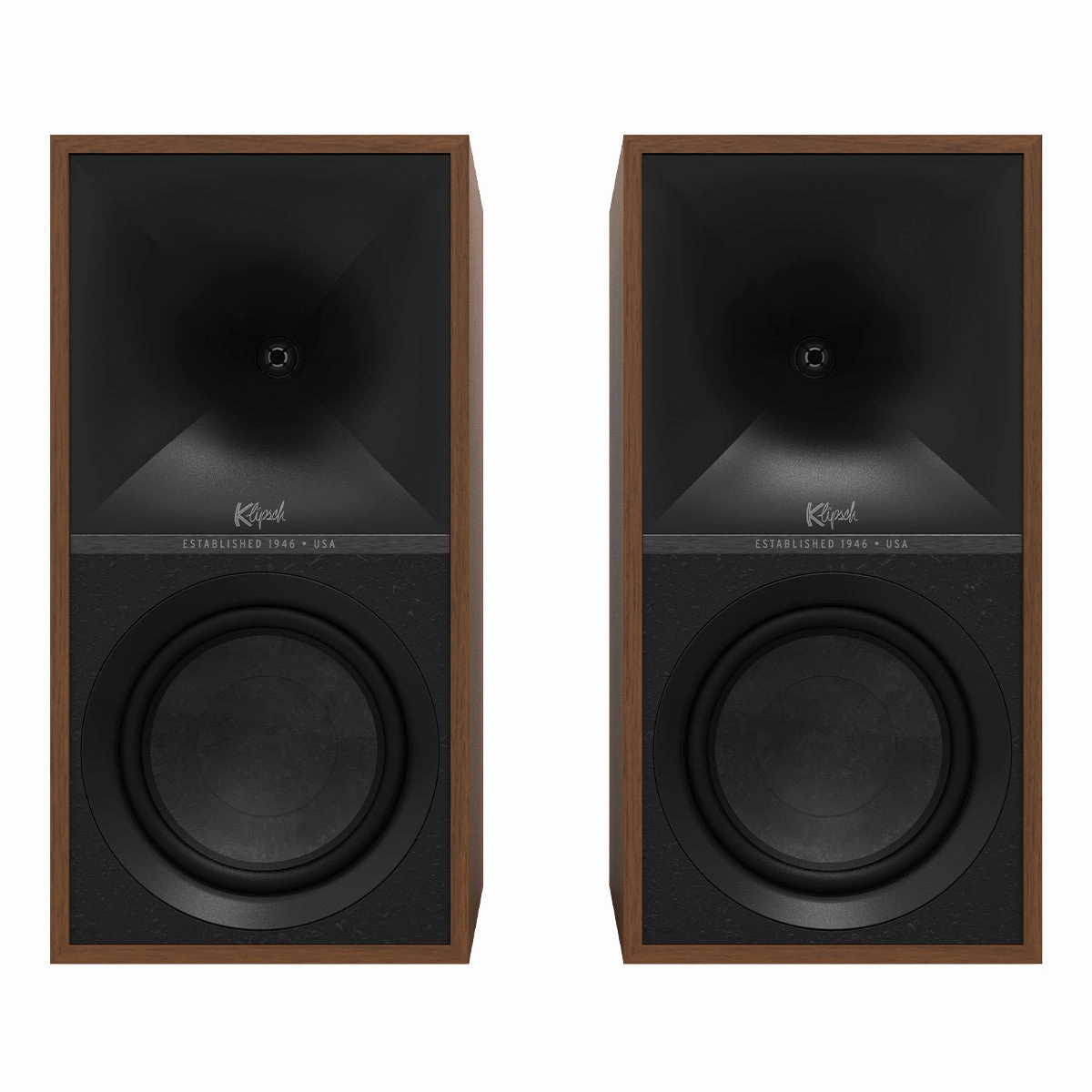 Klipsch The Sevens Heritage Series Wireless Powered Monitors with 6.5" Woofer - Pair (Walnut)