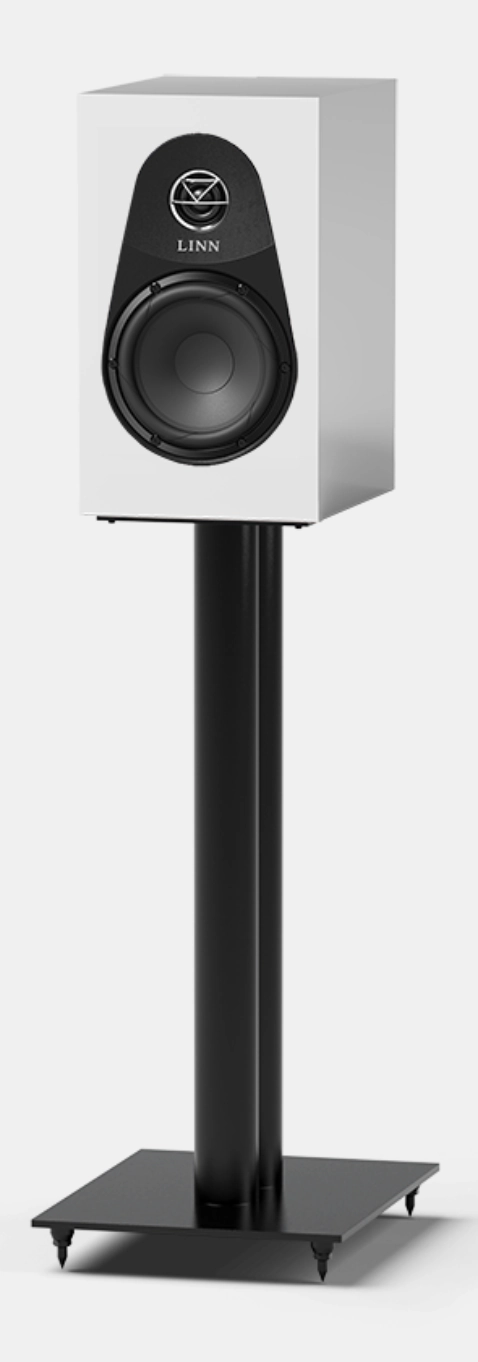 Linn 119 Bookshelf Speakers in Satin White (pair)