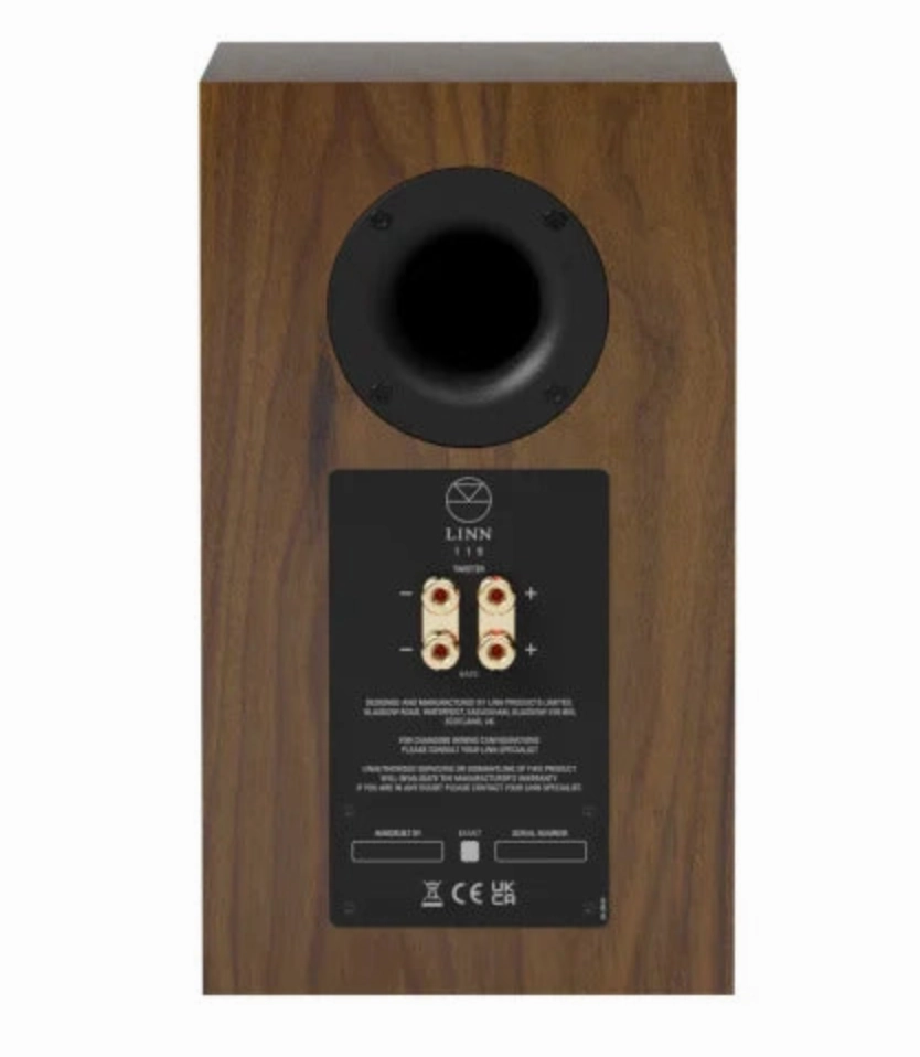 Linn 119 Bookshelf Speakers in Satin White (pair)