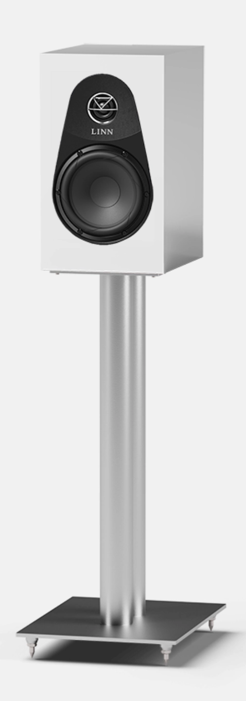 Linn 119 Bookshelf Speakers in Satin White (pair)