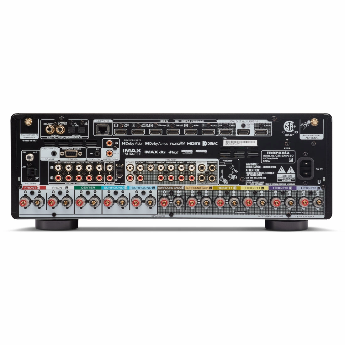 Marantz Cinema 50 Multi Channel AV Receiver