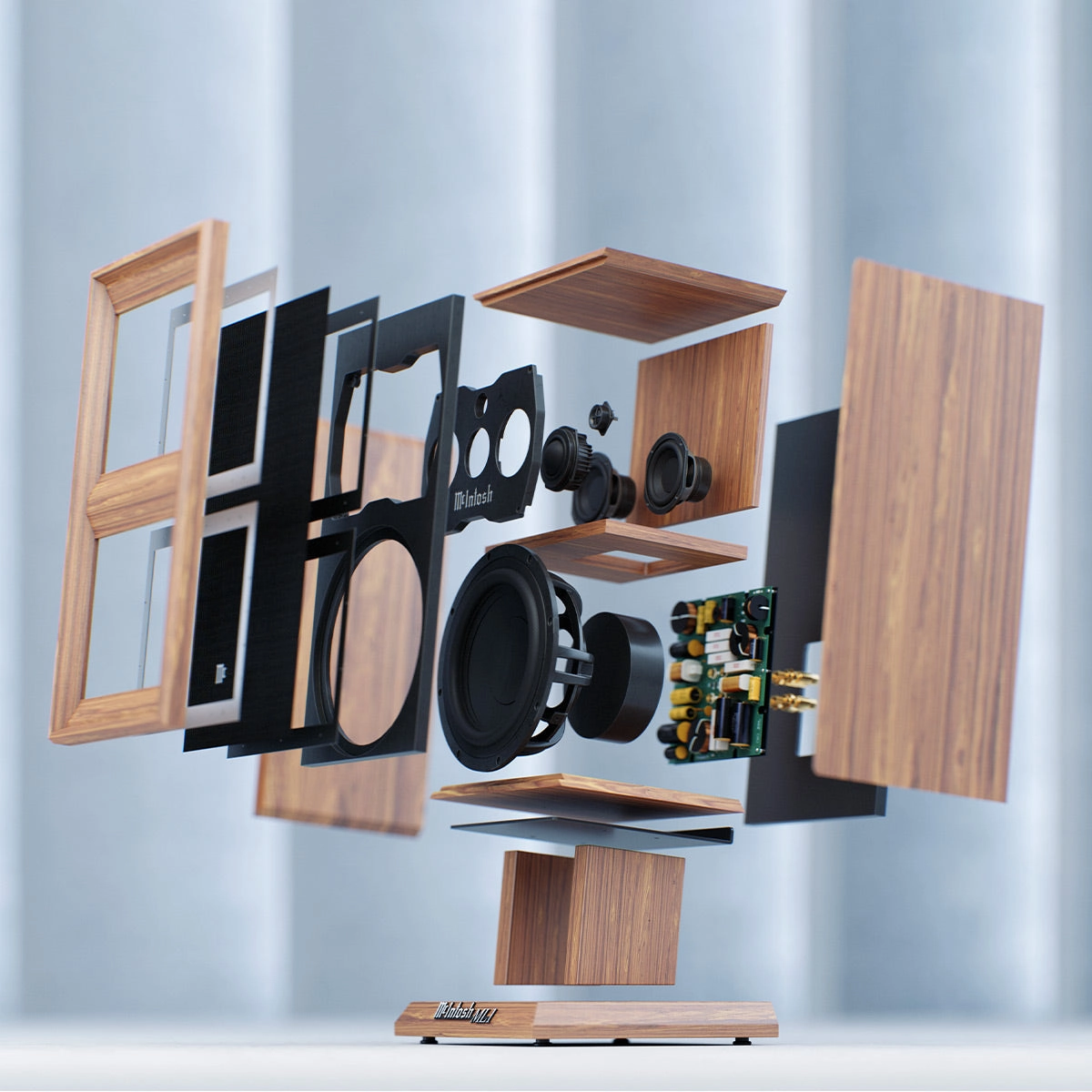 McIntosh ML1 Mk II 4-Way Loudspeaker with Stand - Each