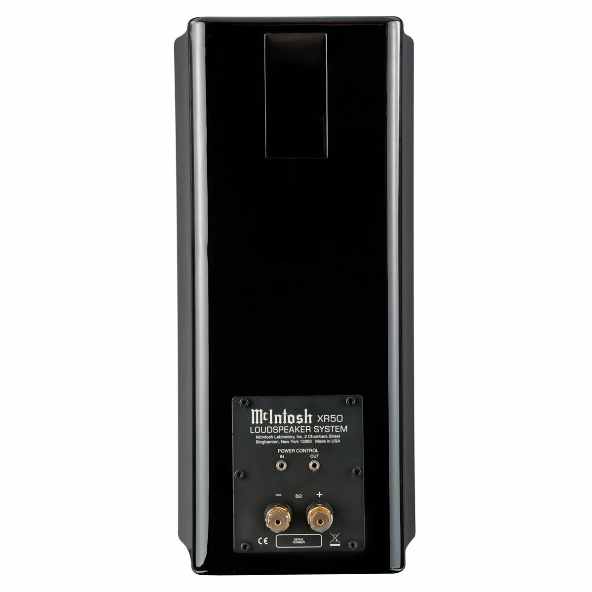 McIntosh XR50 3-Way Bookshelf Loudspeaker - Each (Gloss Black)