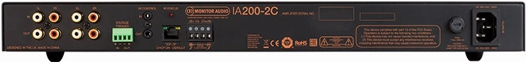 Monitor Audio IA200-2C Custom Installation 200W Stereo Amplifier with Connect IP