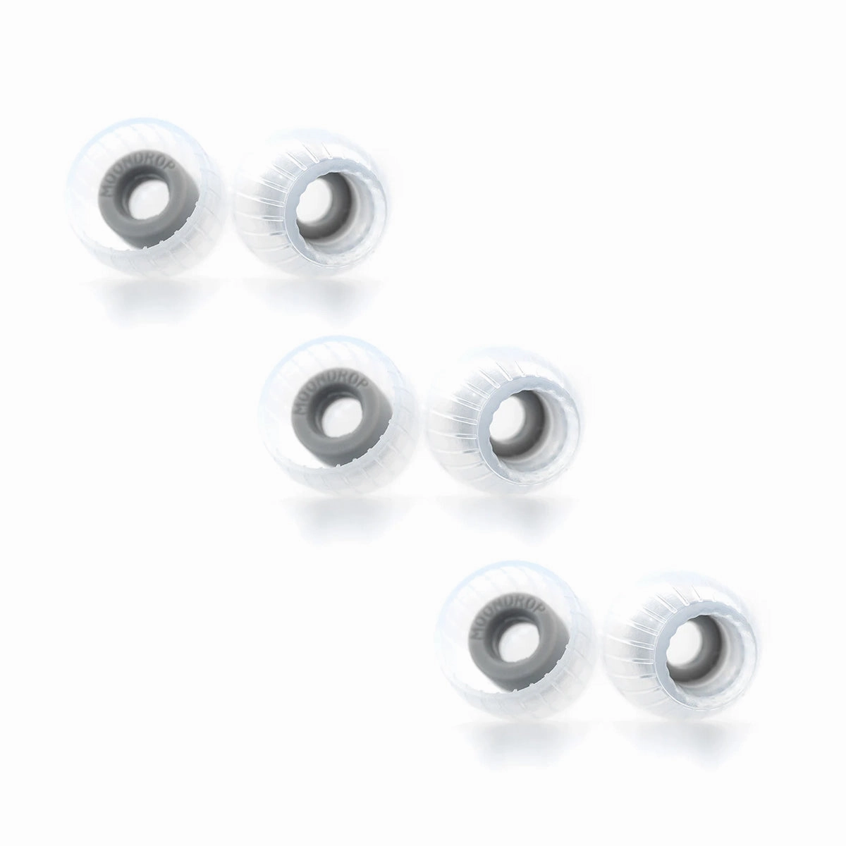 MoonDrop Spring Tips Soft Silicone Eartips