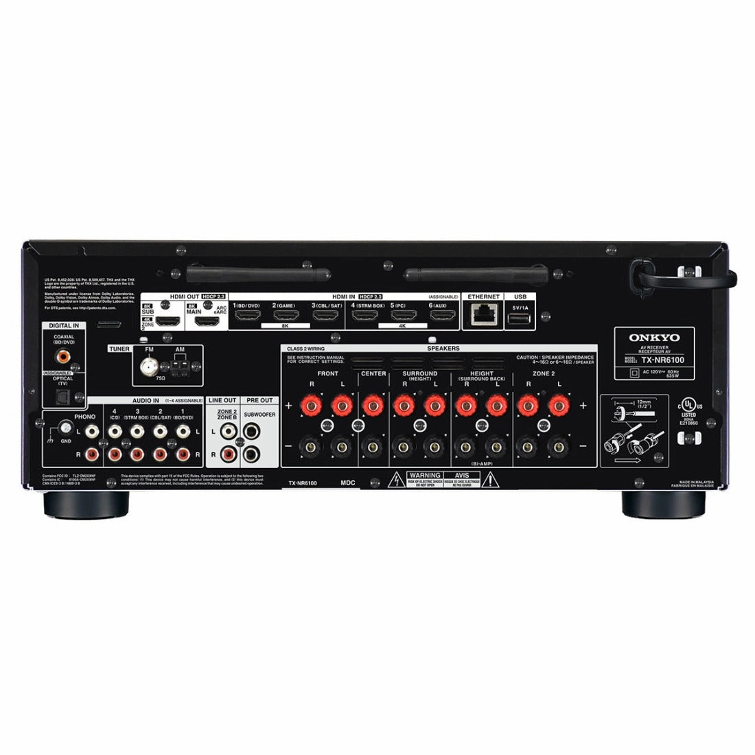 Onkyo TX-NR6100 AV Receiver