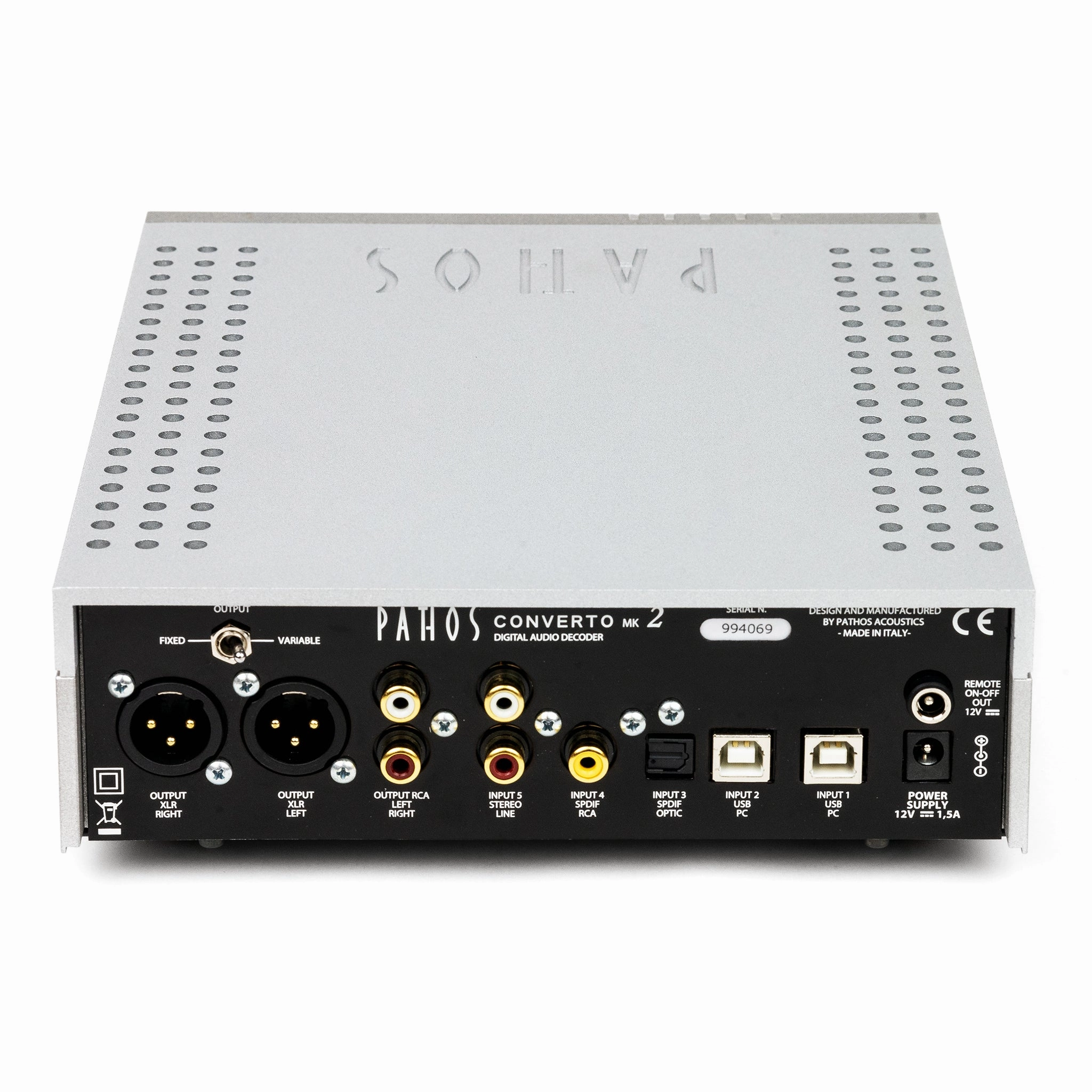 Pathos Converto MkII DAC / Preamp / Headphone Amp