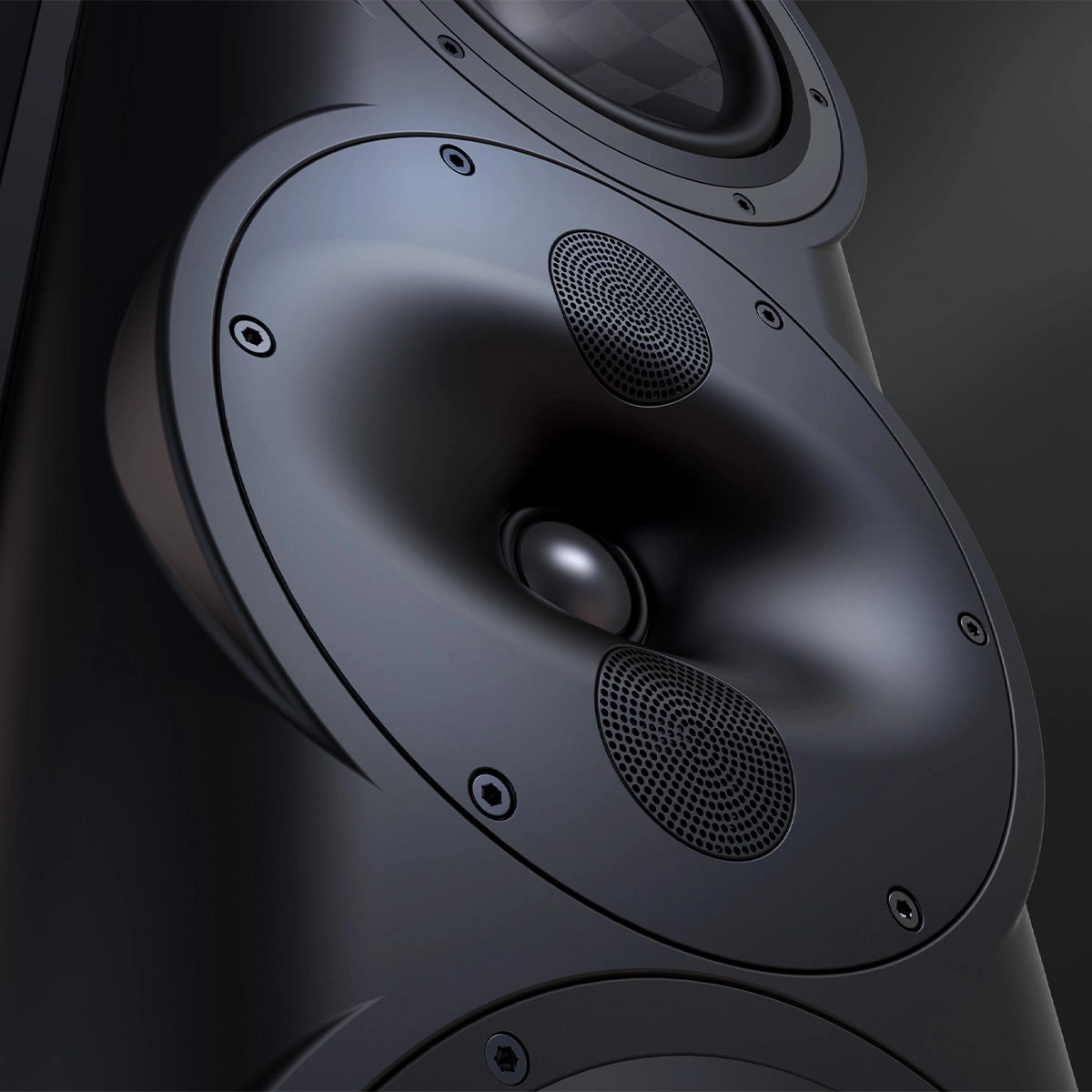 Perlisten Audio S7t Floorstanding 4-Channel Tower Speaker - Each (Piano Black)