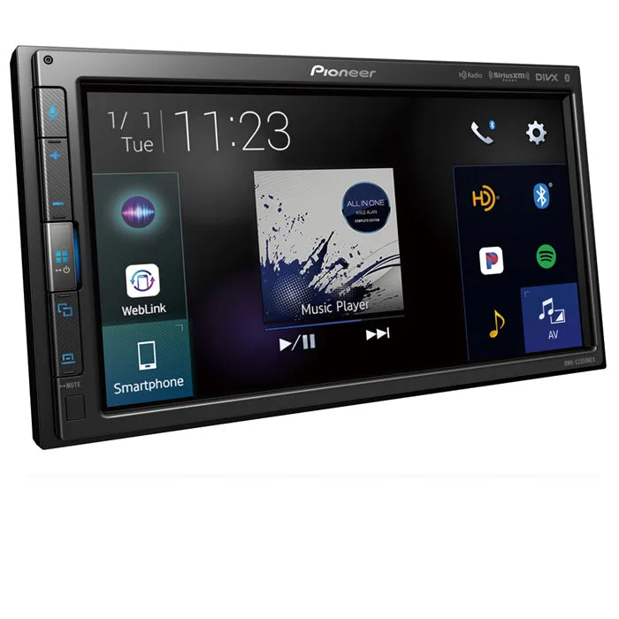 Pioneer DMH-C2550NEX Modular 6.8'' Multimedia Receiver with Apple CarPlay, Android Auto, Built-in Bluetooth, SiriusXM-Ready, iDataLink Maestro with Remote Control Included