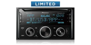 Pioneer FH-S722BS Double DIN CD Receiver with Enhanced Audio Functions, Improved Pioneer ARC App Compatibility, MIXTRAX, Built-in Bluetooth, and SiriusXM-Ready