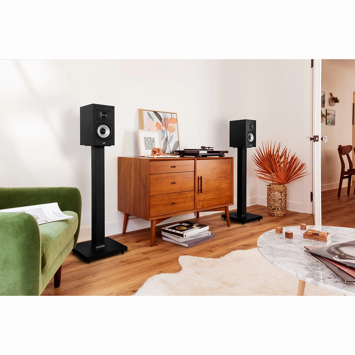 Polk Audio Monitor XT15 Compact High-Resolution Bookshelf Speakers - Pair