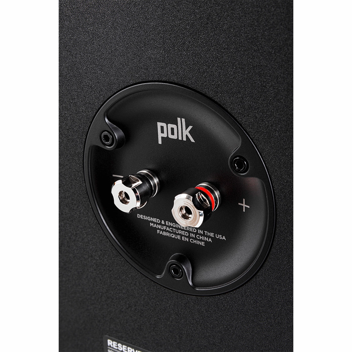 Polk Audio Reserve 600 Floorstanding Speakers - Pair (Black)