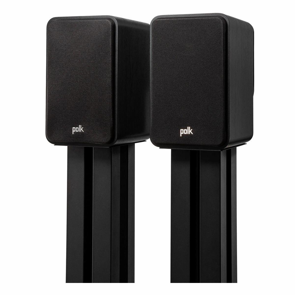 Polk Audio Signature Elite ES15 Compact Bookshelf Speakers - Pair (Black)