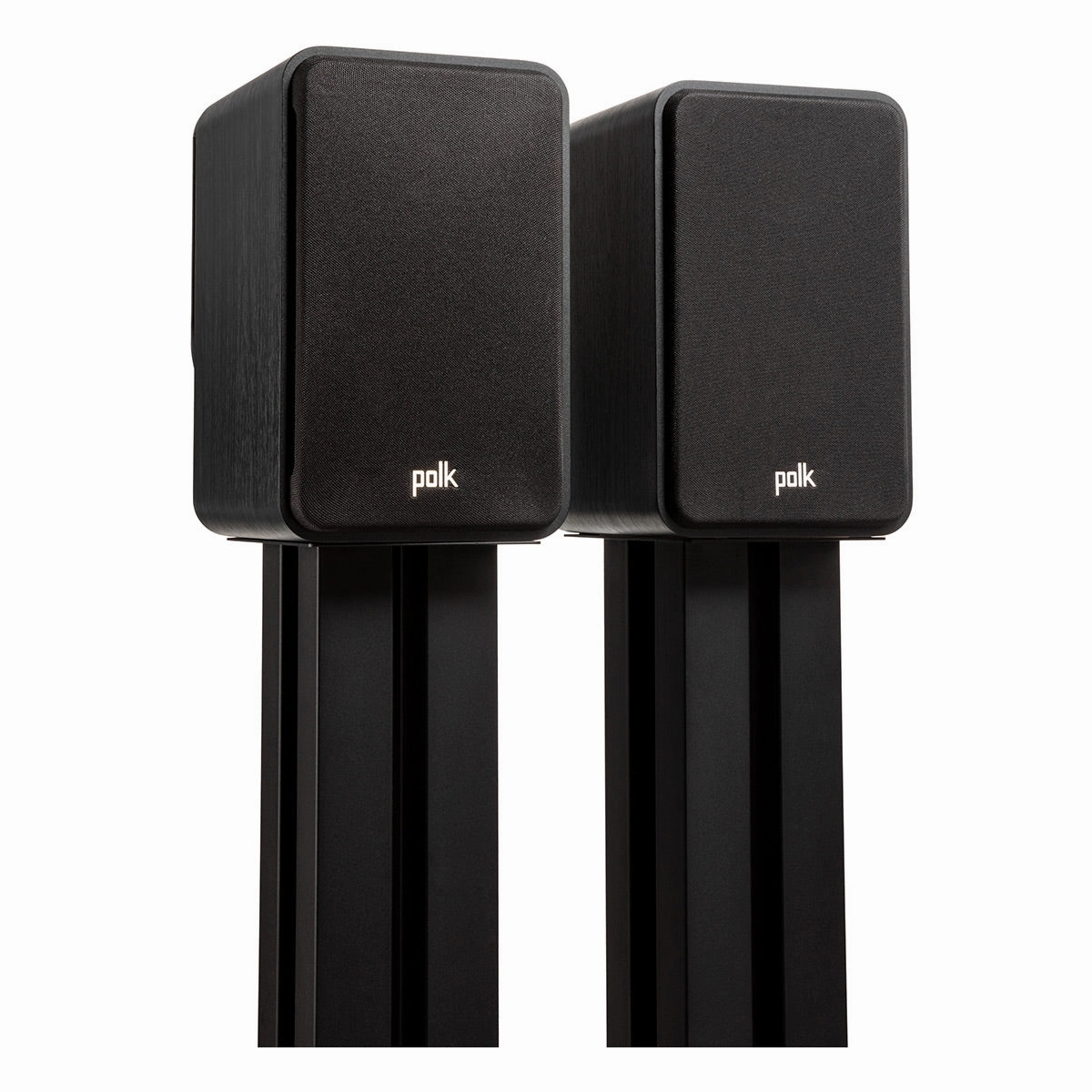 Polk Audio Signature Elite ES15 Compact Bookshelf Speakers - Pair (Black)