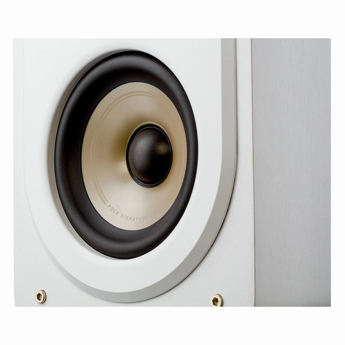 Polk Audio Signature Elite ES15 Compact Bookshelf Speakers - Pair (White)