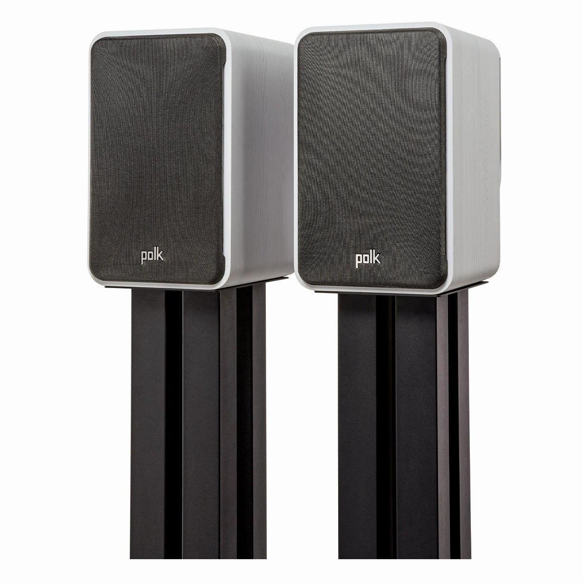 Polk Audio Signature Elite ES15 Compact Bookshelf Speakers - Pair (White)