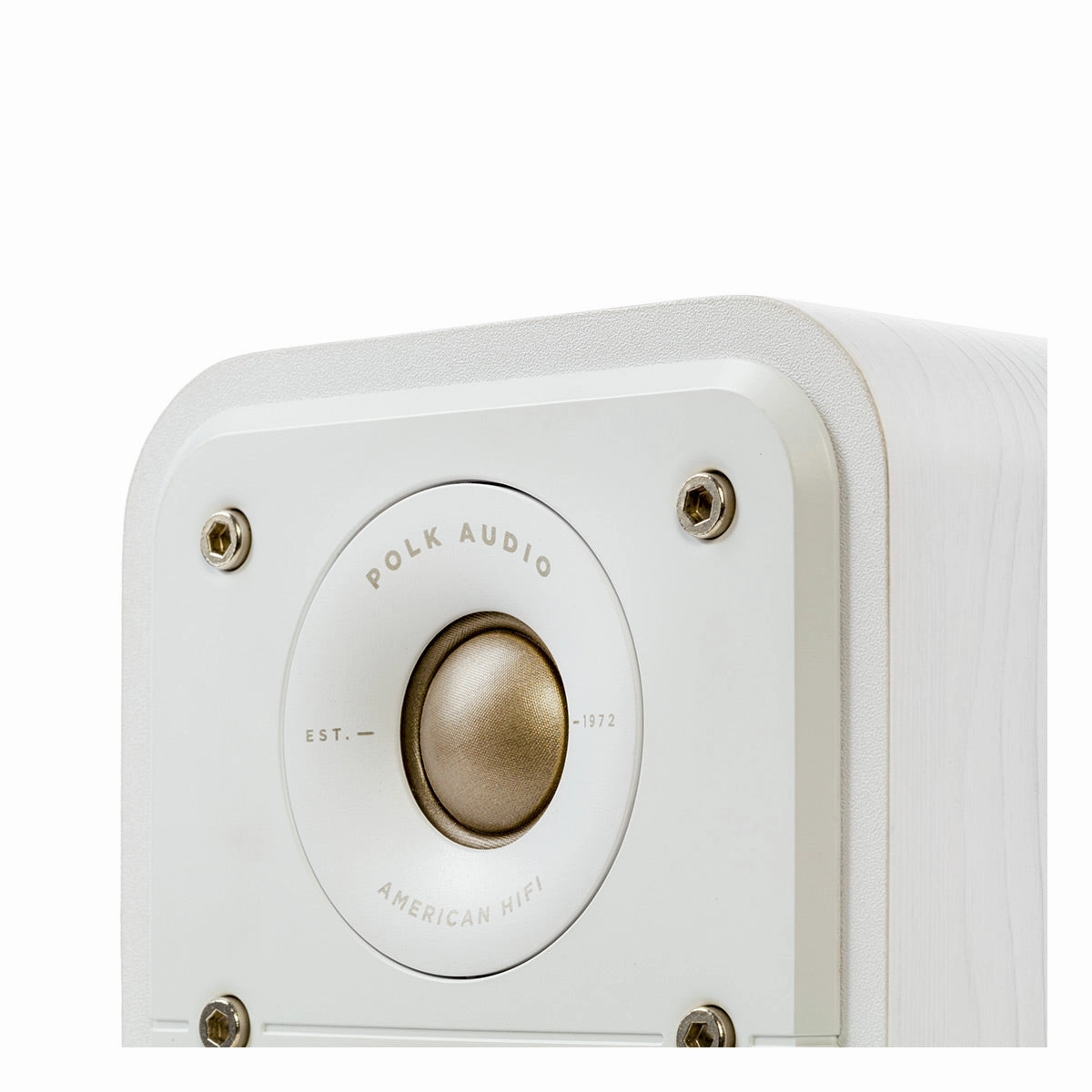 Polk Audio Signature Elite ES15 Compact Bookshelf Speakers - Pair (White)