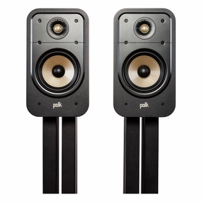 Polk Audio Signature Elite ES20 Bookshelf Speakers - Pair (Black)