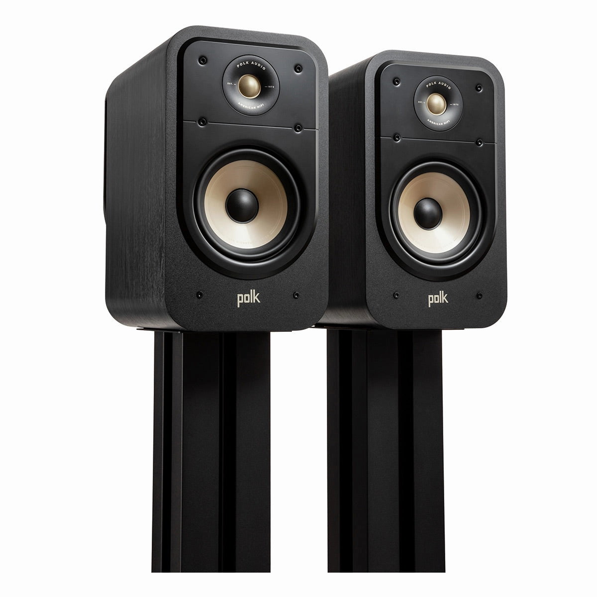 Polk Audio Signature Elite ES20 Bookshelf Speakers - Pair (Black)