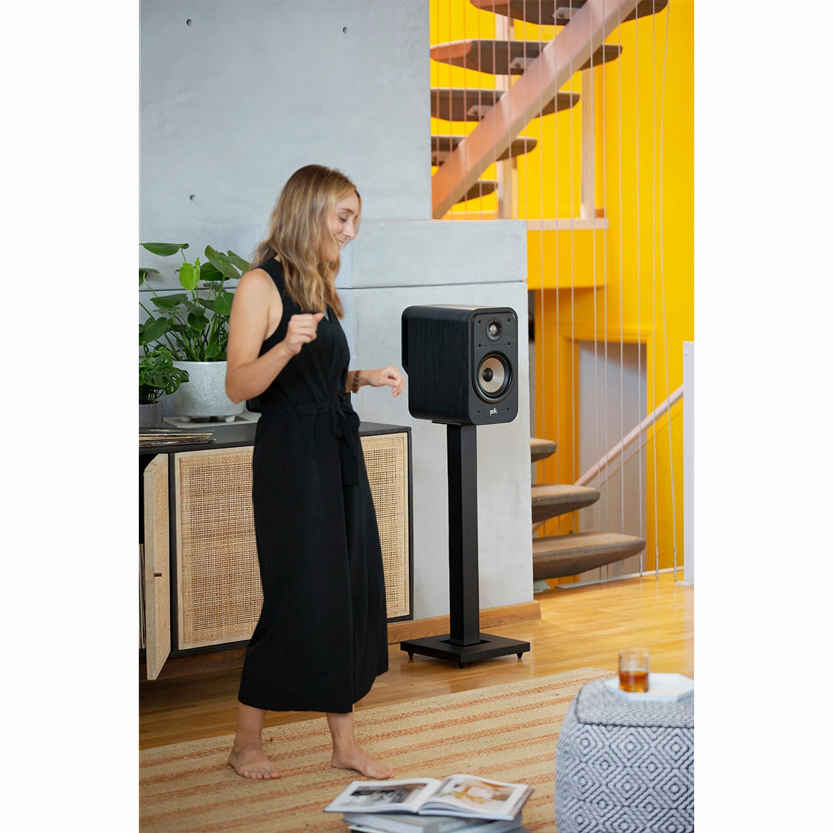 Polk Audio Signature Elite ES20 Bookshelf Speakers - Pair (Black)