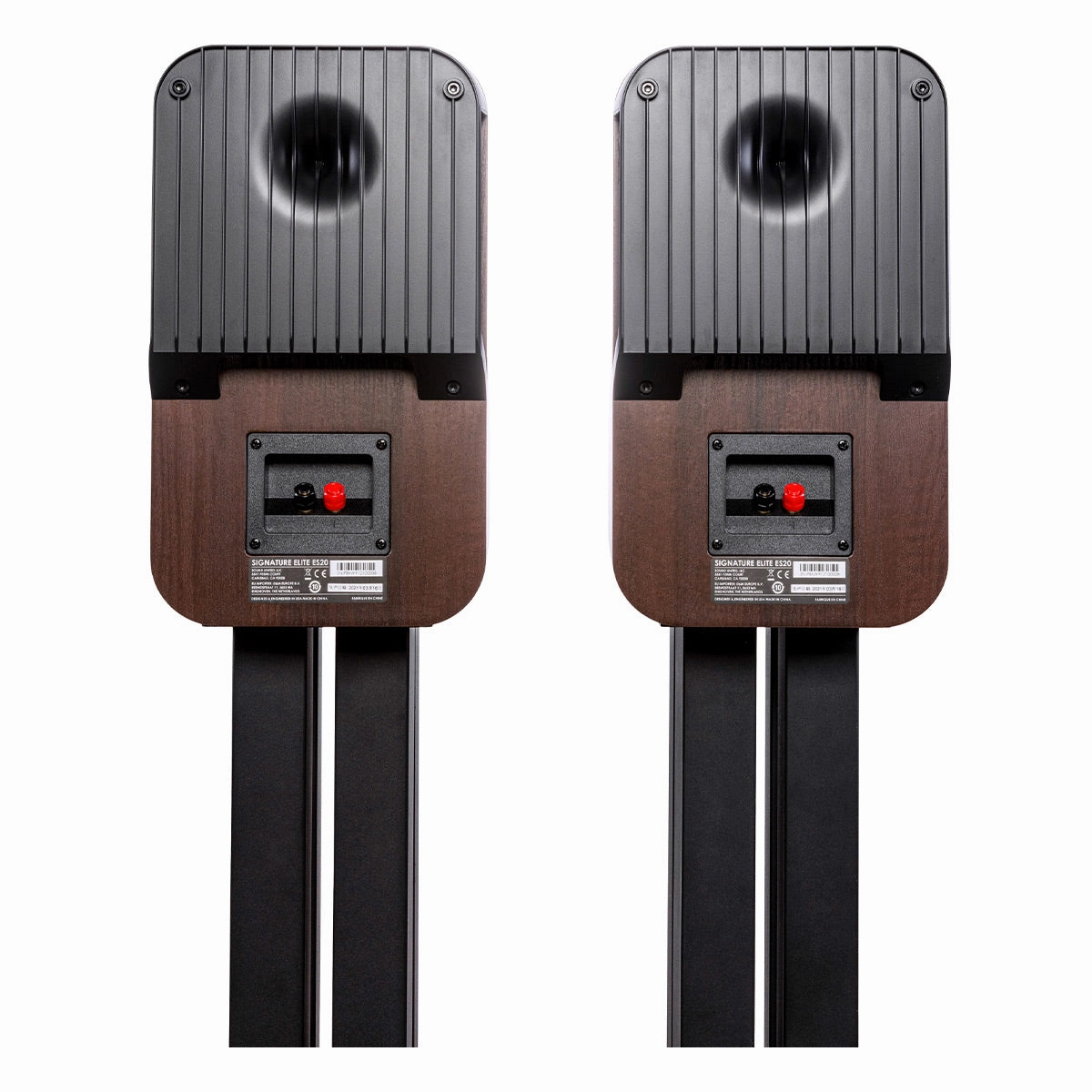 Polk Audio Signature Elite ES20 Bookshelf Speakers - Pair (Walnut)