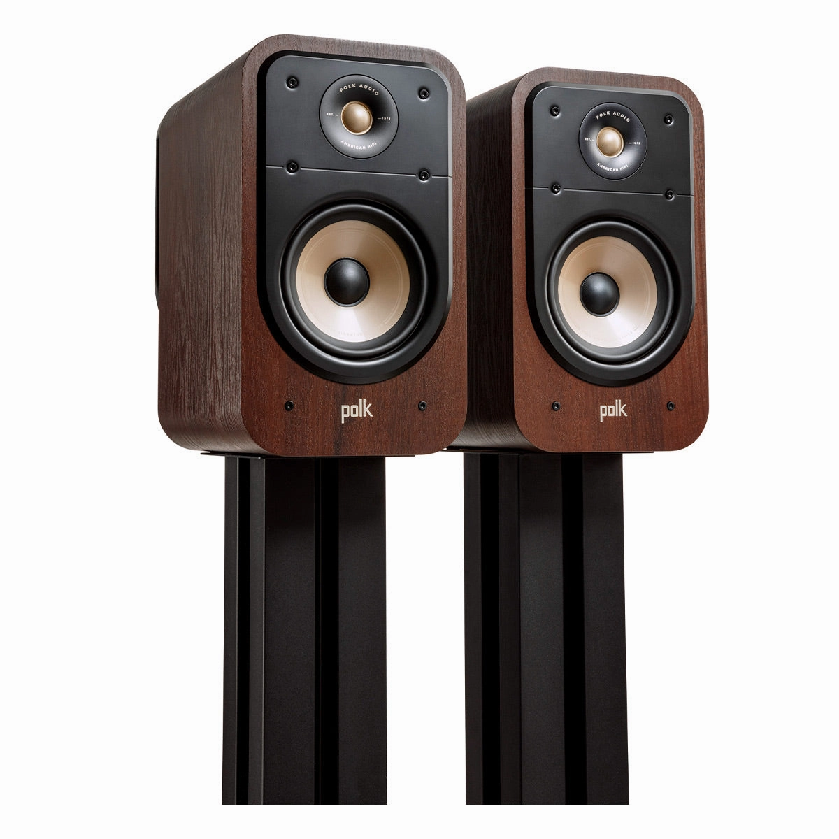 Polk Audio Signature Elite ES20 Bookshelf Speakers - Pair (Walnut)