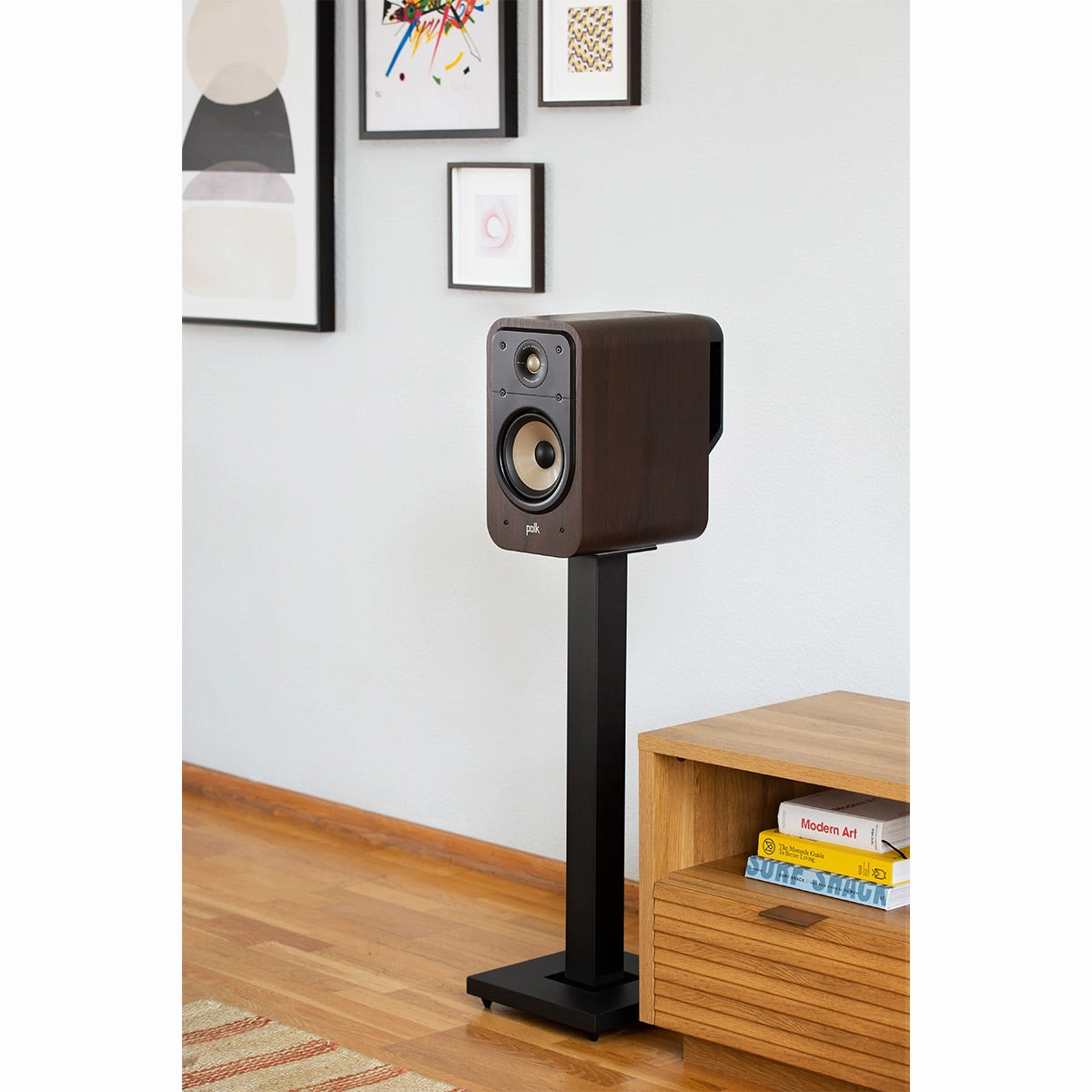 Polk Audio Signature Elite ES20 Bookshelf Speakers - Pair (Walnut)