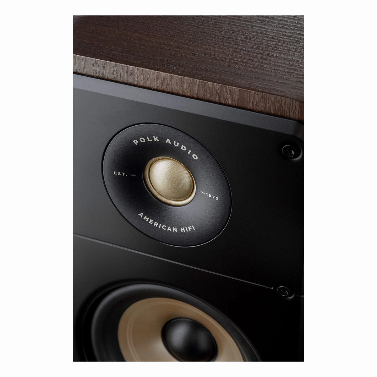 Polk Audio Signature Elite ES20 Bookshelf Speakers - Pair (Walnut)