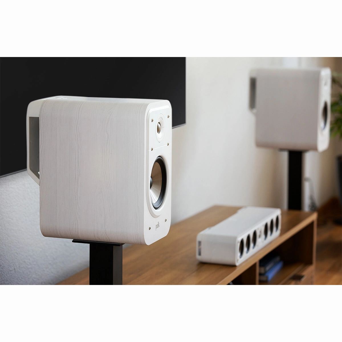 Polk Audio Signature Elite ES20 Bookshelf Speakers - Pair (White)