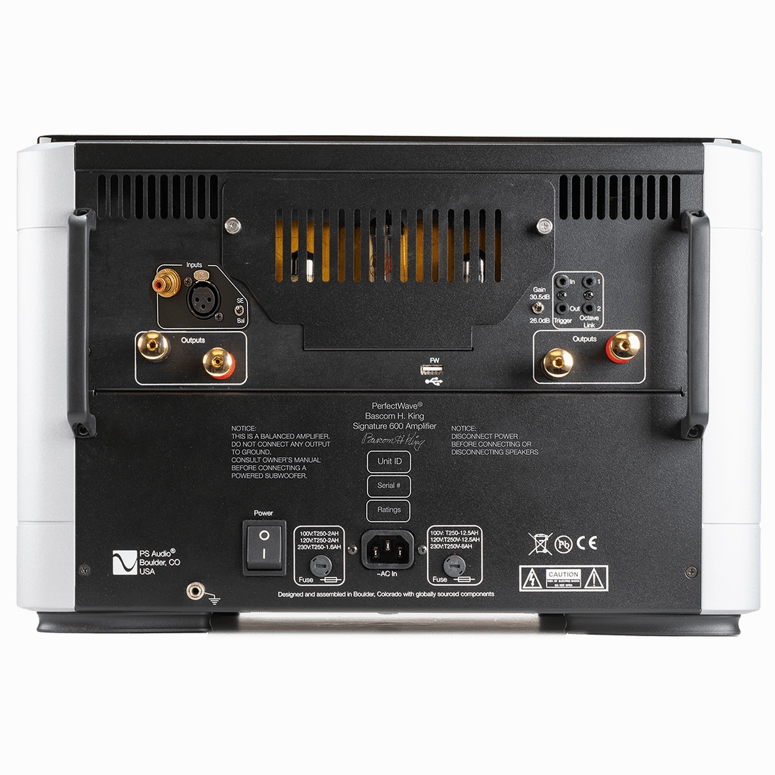PS Audio BHK Mono 600 Power Amplifier Pair