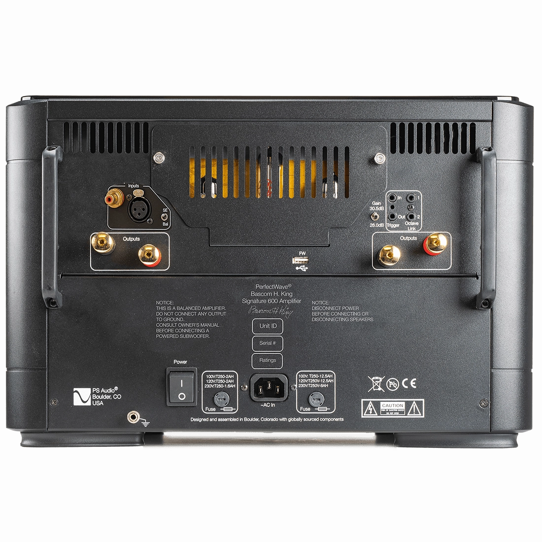 PS Audio BHK Mono 600 Power Amplifier Pair