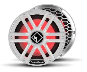 Rockford Fosgate  M2 10" DVC 2 Color Optix Infinite Baffle Marine Subwoofer
