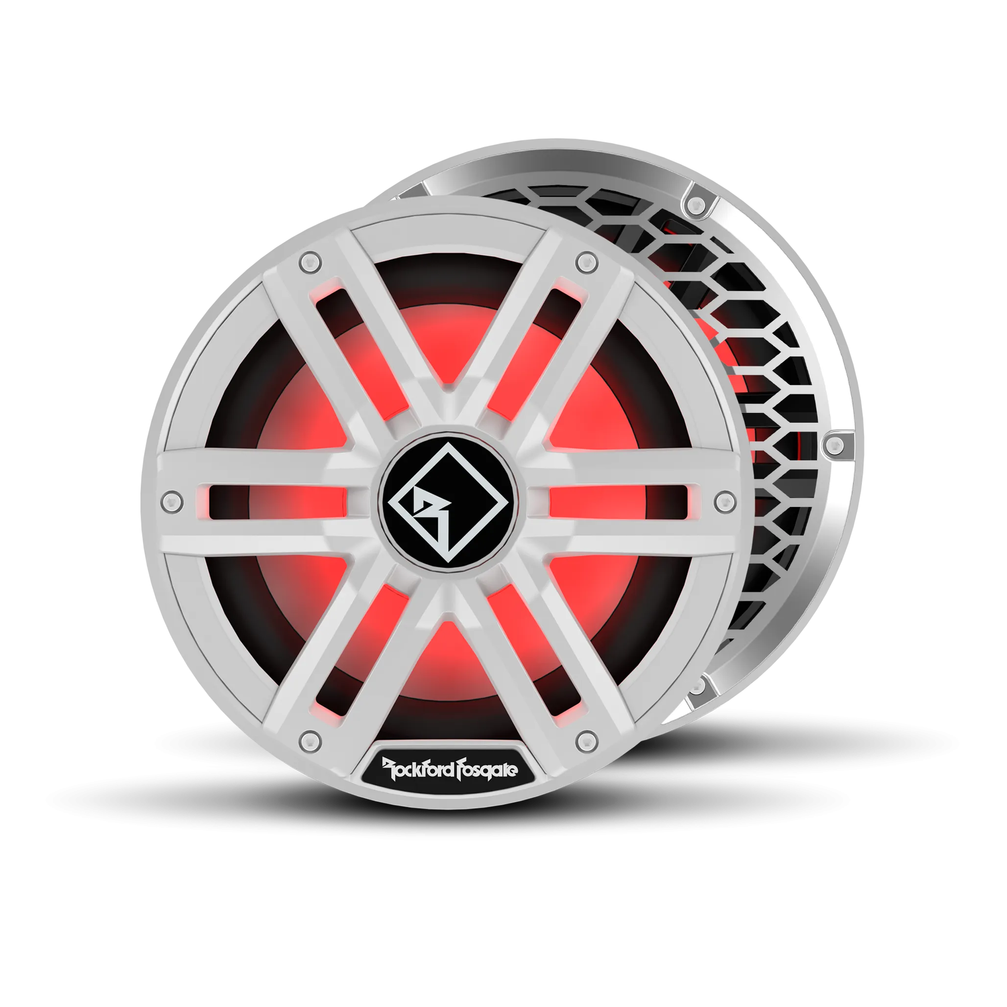 Rockford Fosgate M2 10" DVC 4 Color Optix Infinite Baffle Marine Subwoofer
