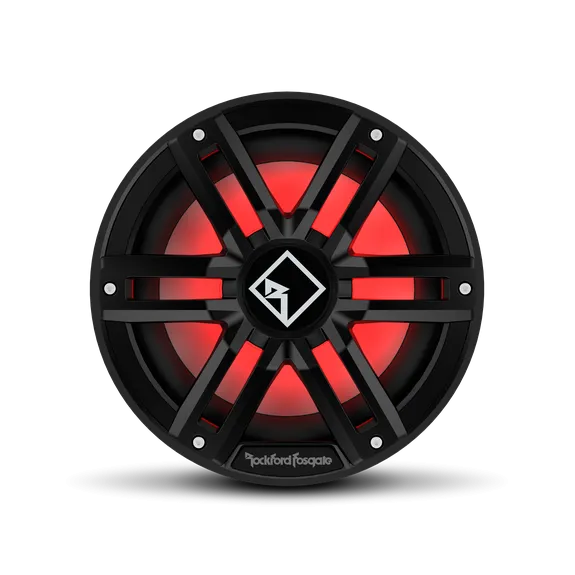 Rockford Fosgate M2 10" DVC 4 Color Optix Infinite Baffle Marine Subwoofer