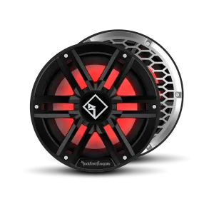 Rockford Fosgate M2 10" DVC 4 Color Optix Sealed Enclosure Marine Subwoofer