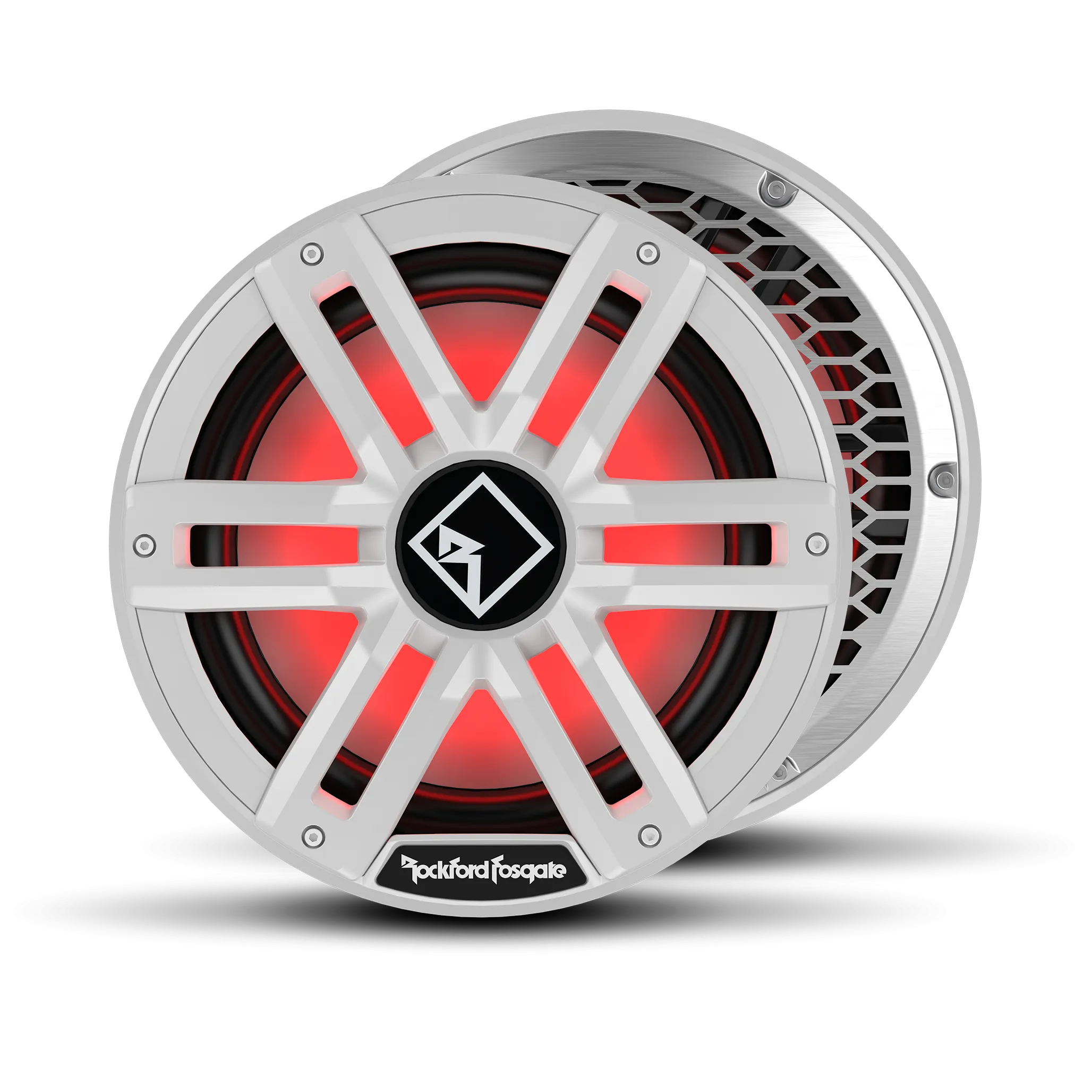Rockford Fosgate M2 12" DVC 2 Color Optix Infinite Baffle Marine Subwoofer