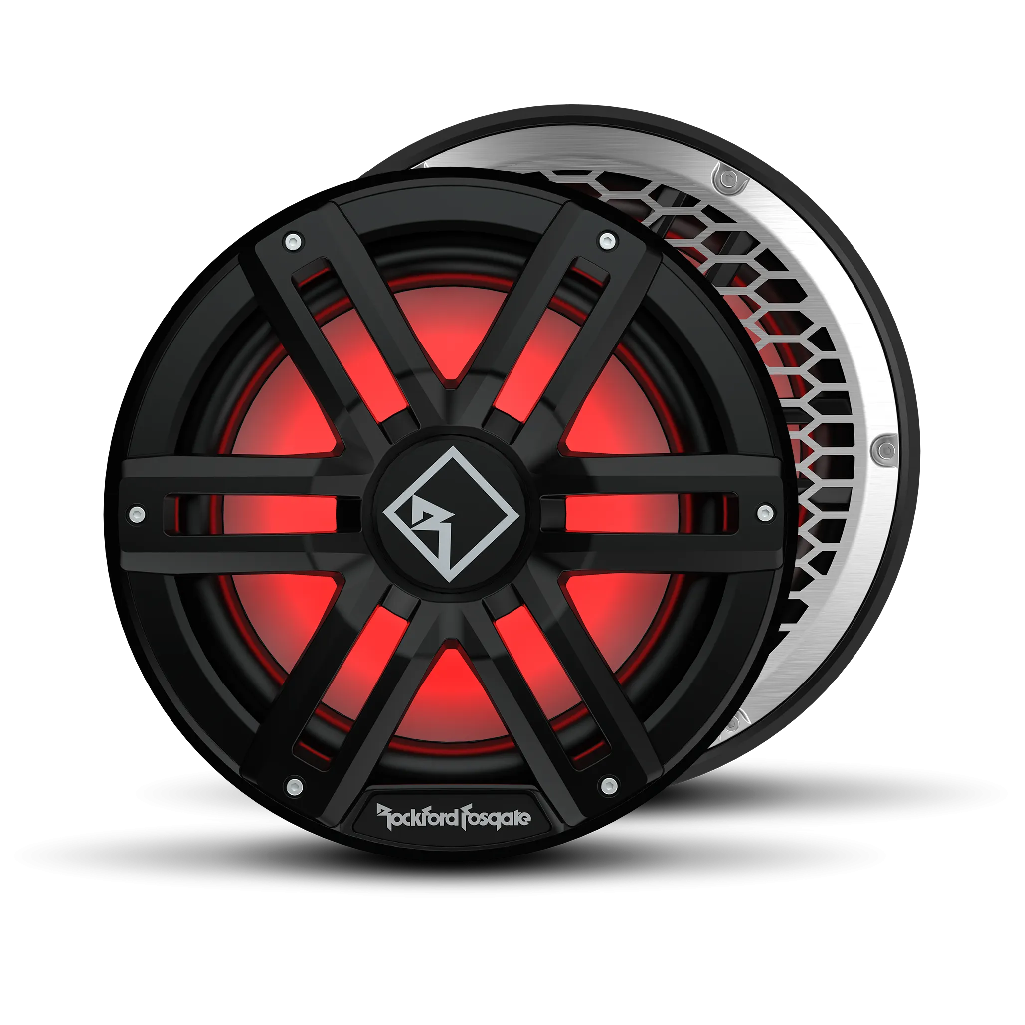 Rockford Fosgate M2 12" DVC 2 Color Optix Infinite Baffle Marine Subwoofer