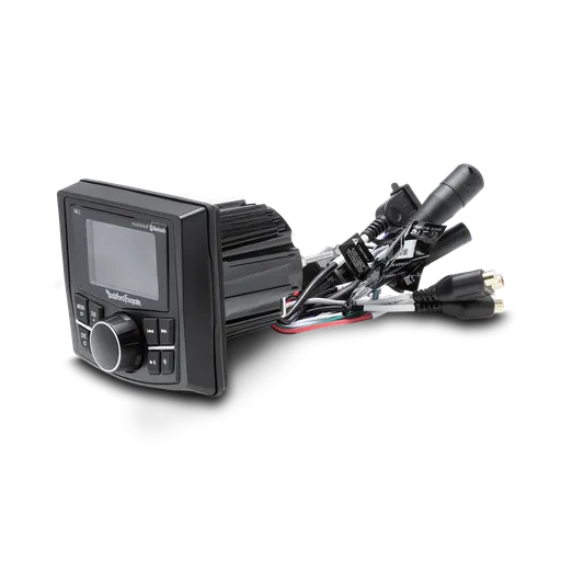 Rockford Fosgate PMX-2 Punch Marine Compact AM/FM/WB Digital Media Receiver 2.7" Display