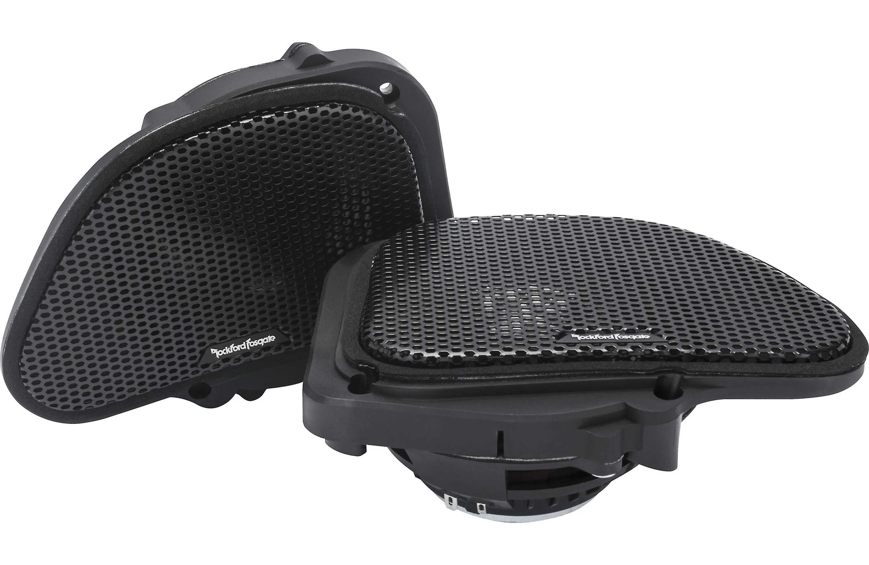 Rockford Fosgate TMS6RG Power Harley-Davidson Road Glide 6.5" Full Range Fairing Speakers (1998-2013)