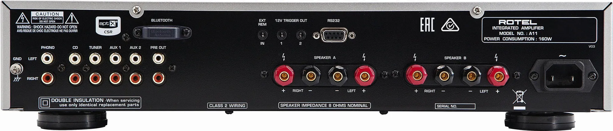 Rotel A11 Tribute Integrated Amplifier