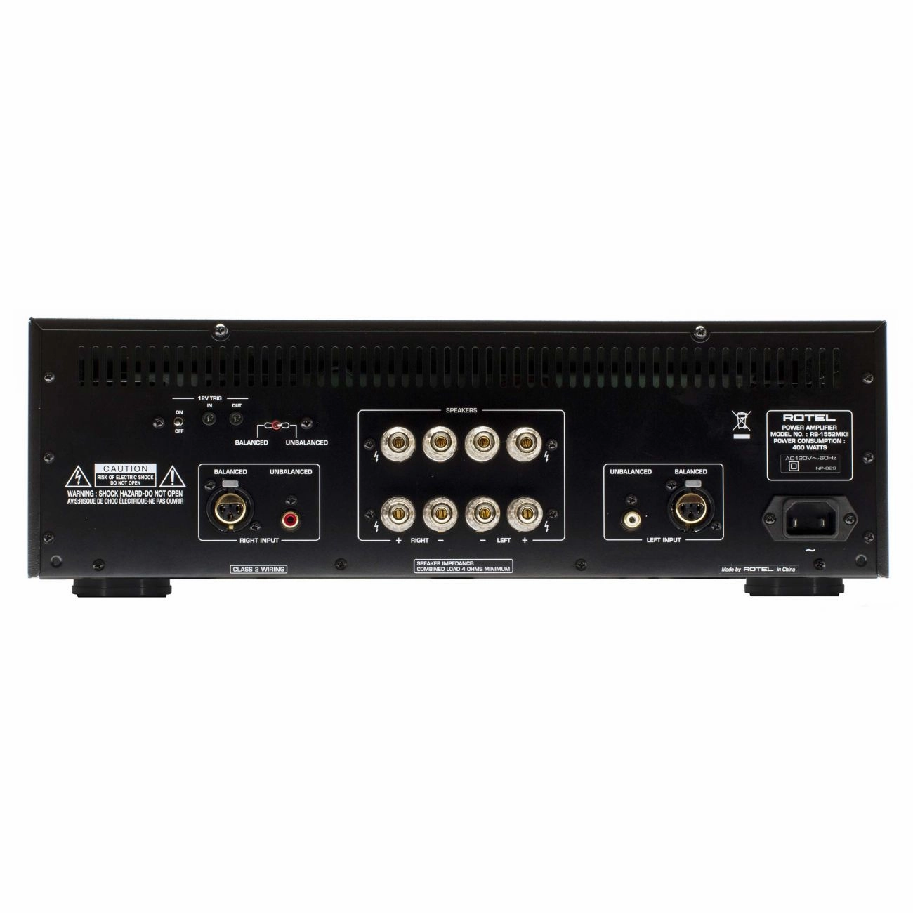 Rotel RB-1552 MKII Stereo Power Amplifier