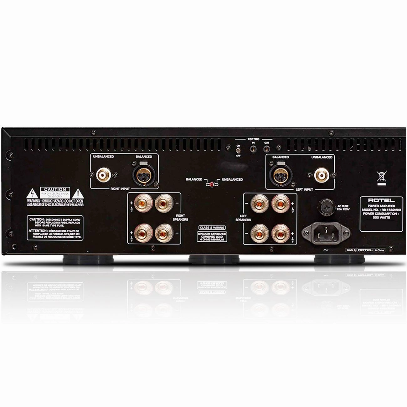 Rotel RB-1582 MKII Stereo Power Amplifier