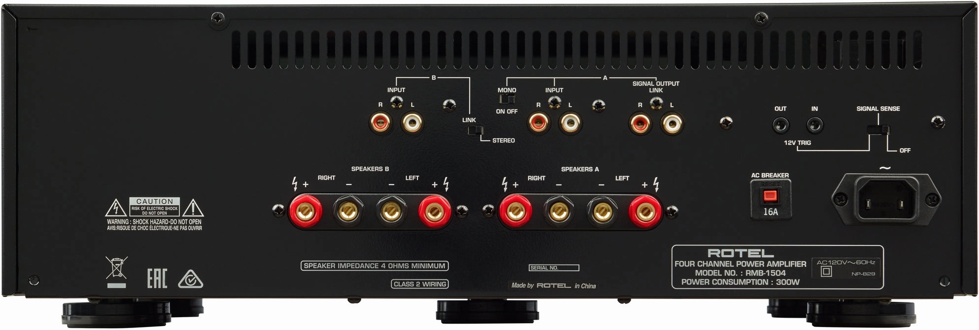 Rotel RMB-1504 Distribution Power & Multi Channel Power Amplifier