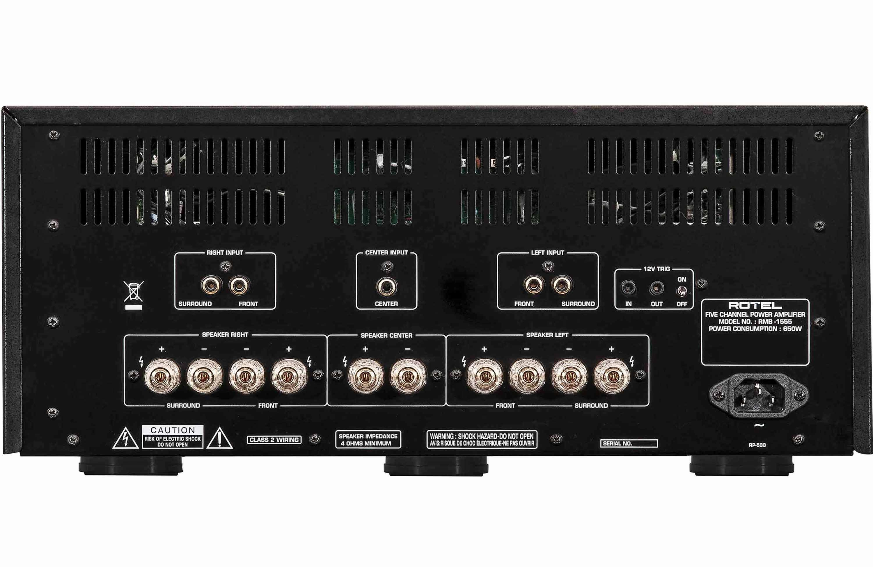 Rotel RMB 1555 Multi Channel Power Amplifier