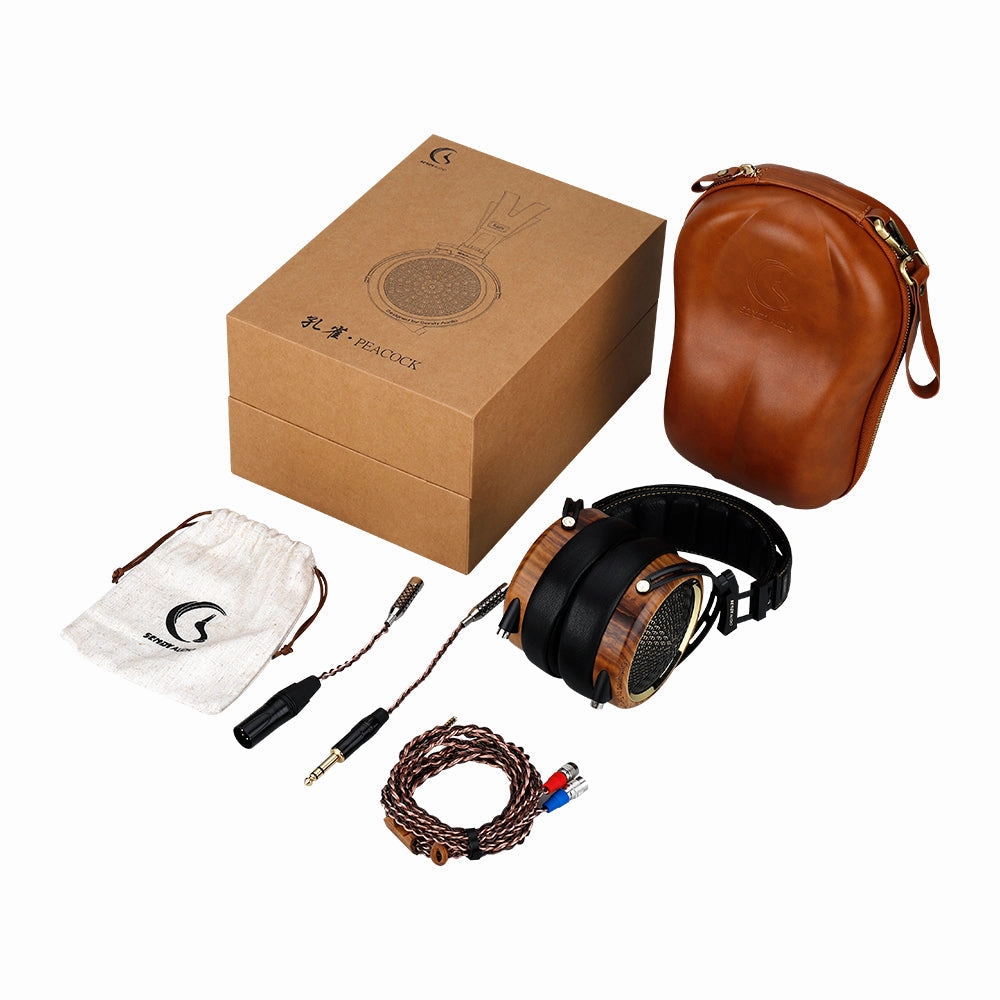 Sendy Audio Peacock Open-Back Planar Magnetic Headphone (Open Box)