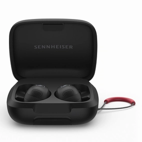 Sennheiser Momentum Sport True Wireless Earbuds with Adaptive Noise Cancellation (Black)