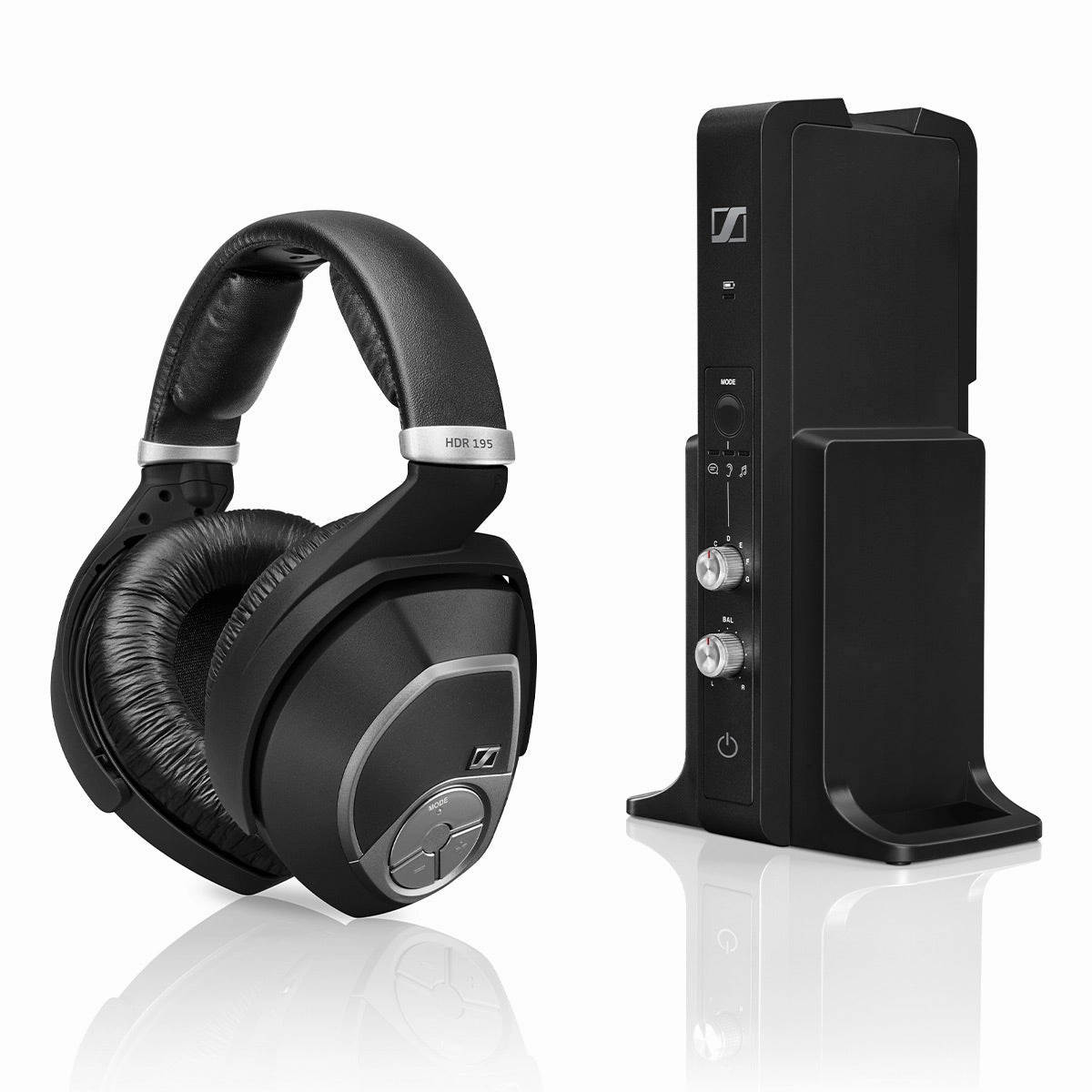 Sennheiser RS195 Over-Ear Closed Headphones (Black)