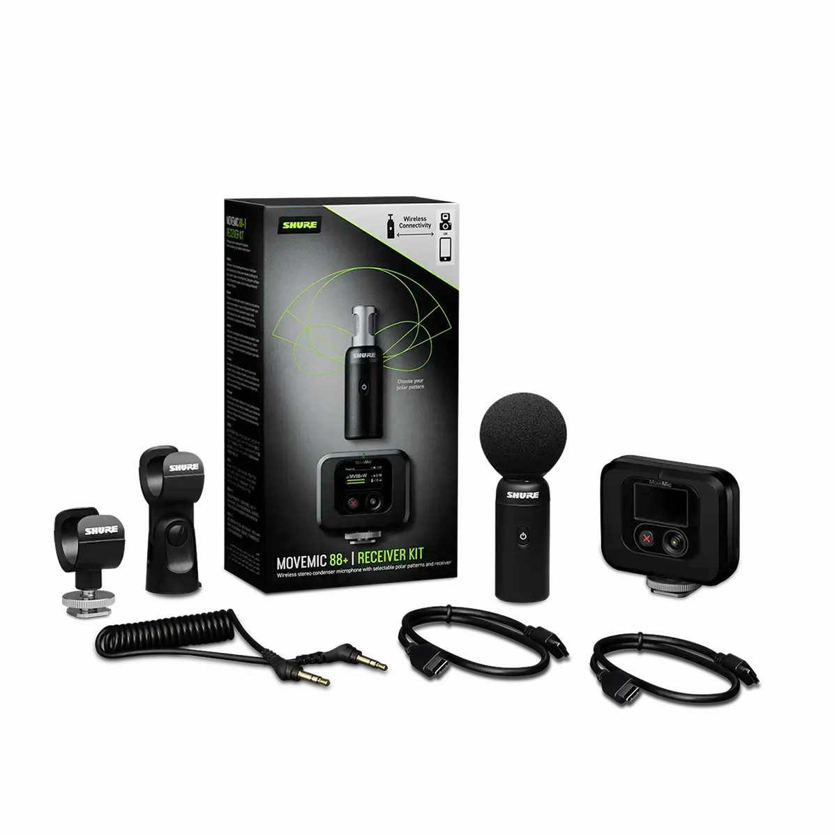 Shure MoveMic 88  Wireless Video Microphone & Receiver Kit