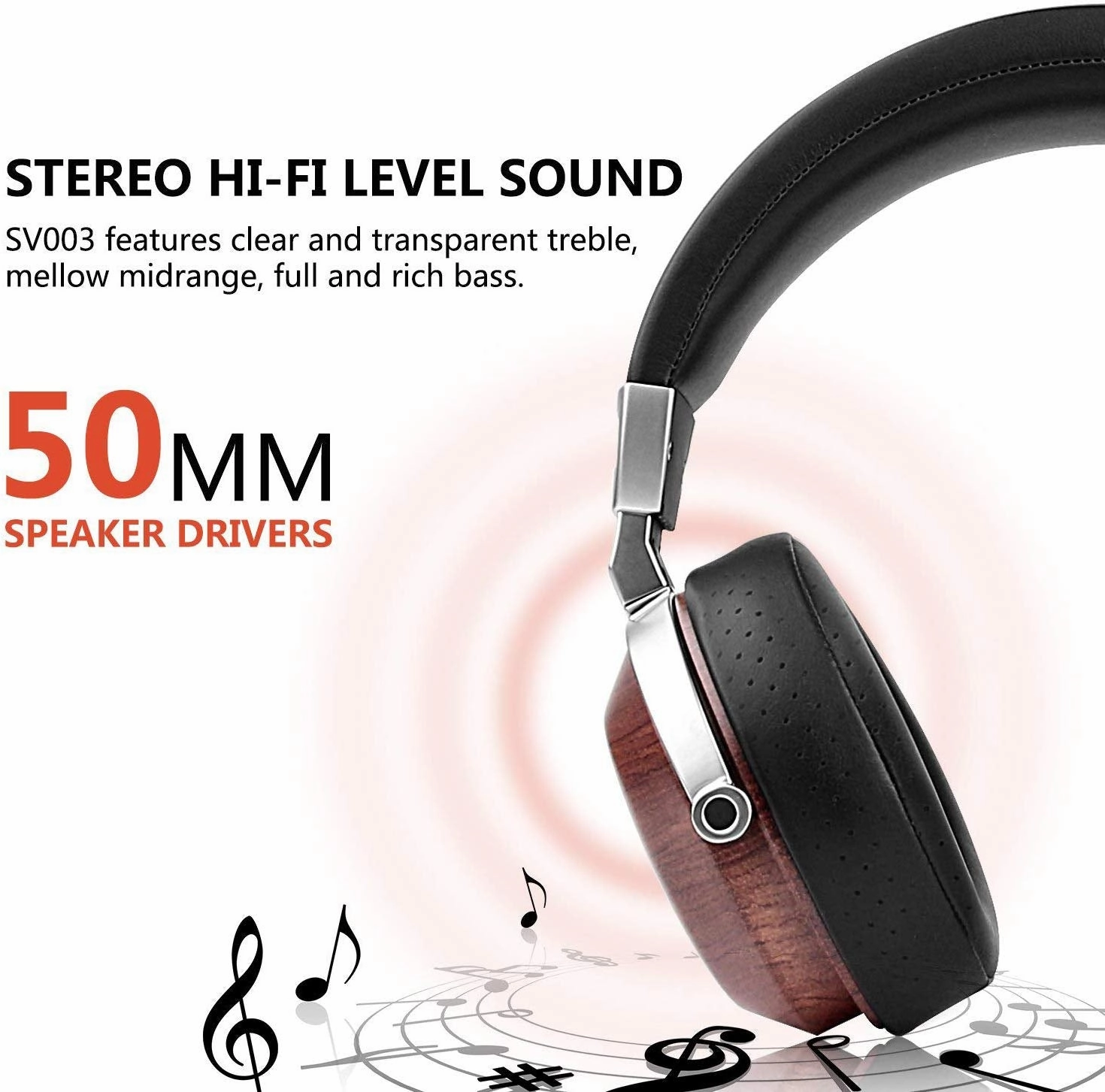 Sivga SV003 Over-Ear Closed Back Headphones