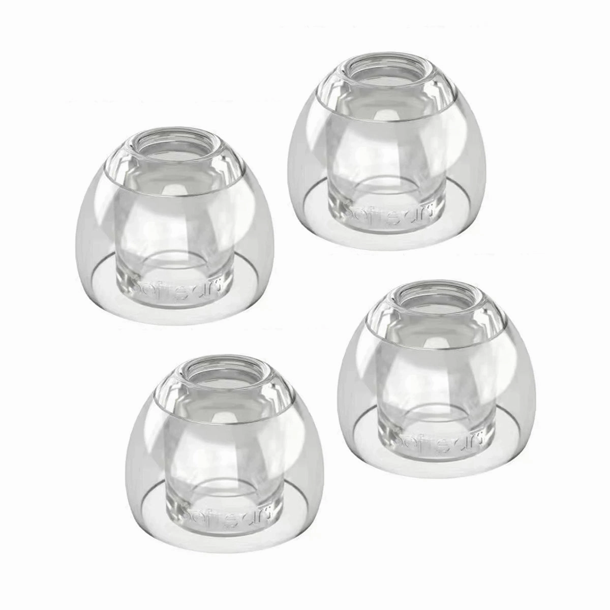 Softears UC Ultra Clear Liquid Silicone Eartips (2 Pairs)